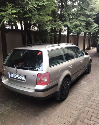 Volkswagen Passat cena 5800 przebieg: 404000, rok produkcji 2004 z Puszczykowo małe 56